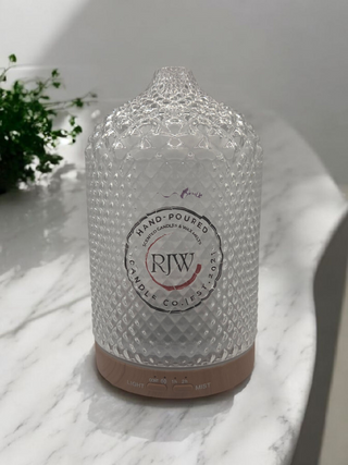 RJW Luxe Textured Glass Aroma Diffuser Kit | RJW Candle Co.